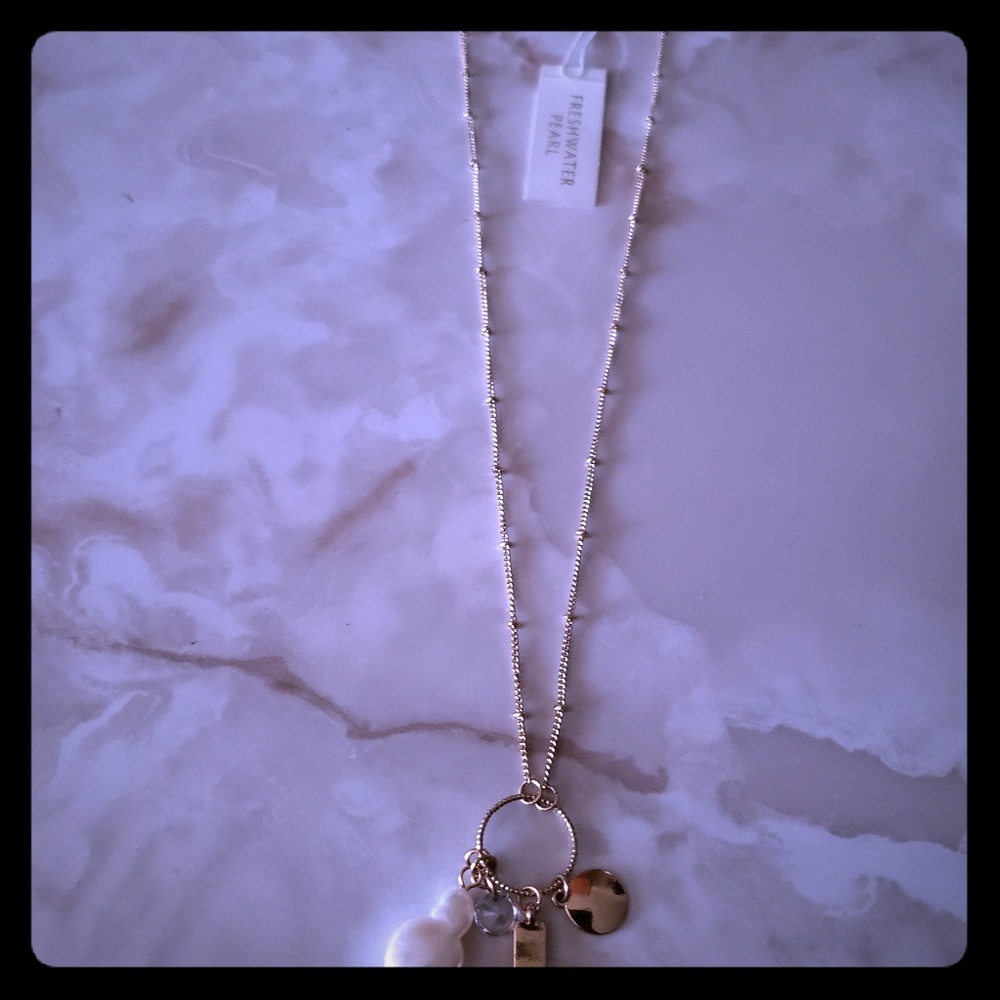 Gold freshwater pearl
